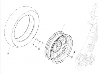 Μπροστινός τροχός